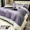 Solid bedsheets bedding set 100% cotton egyptian cotton